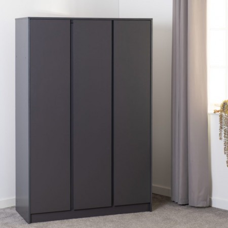 3 Door Wardrobes | Wardrobe With 3 Doors| Brixton Beds