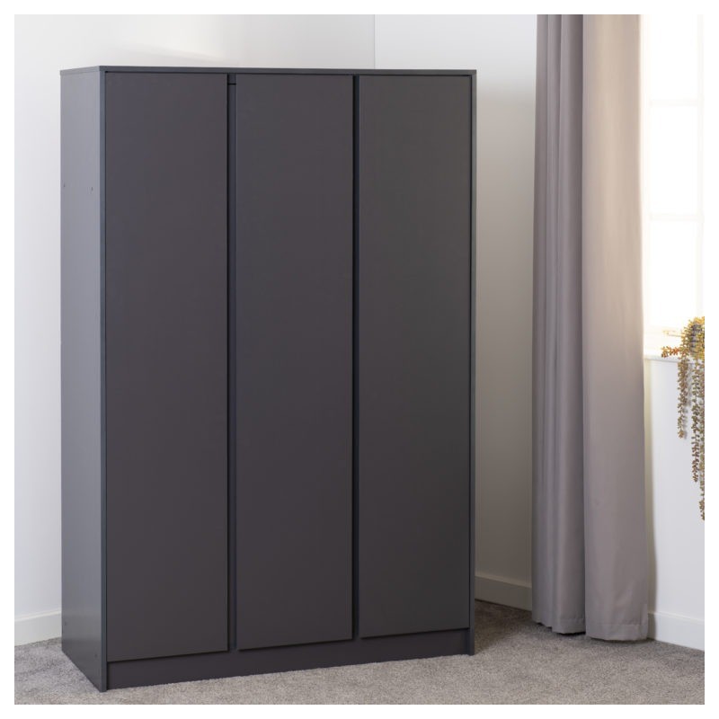 3 Door Wardrobes | Wardrobe With 3 Doors| Brixton Beds