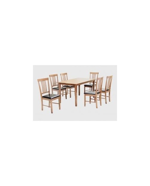 Massa Large Dining Set with 6 Chairs