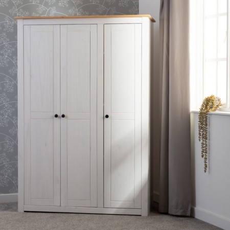 3 Door Wardrobes |  Wardrobe With 3 Door| Brixton Beds