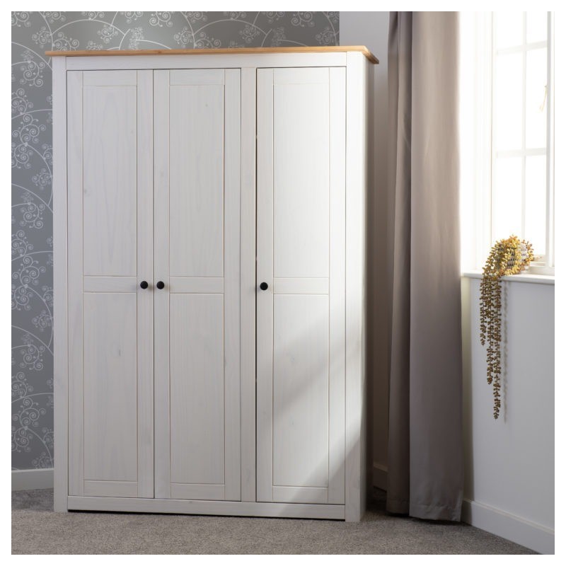 3 Door Wardrobes |  Wardrobe With 3 Door| Brixton Beds