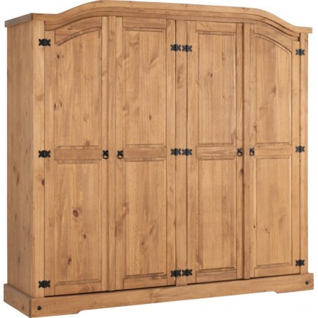 4 Door Wardrobe | 4 Door Wardrobes | Brixton Beds