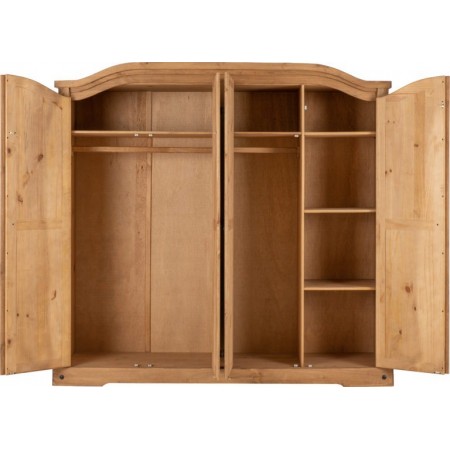 4 Door Wardrobe | 4 Door Wardrobes | Brixton Beds