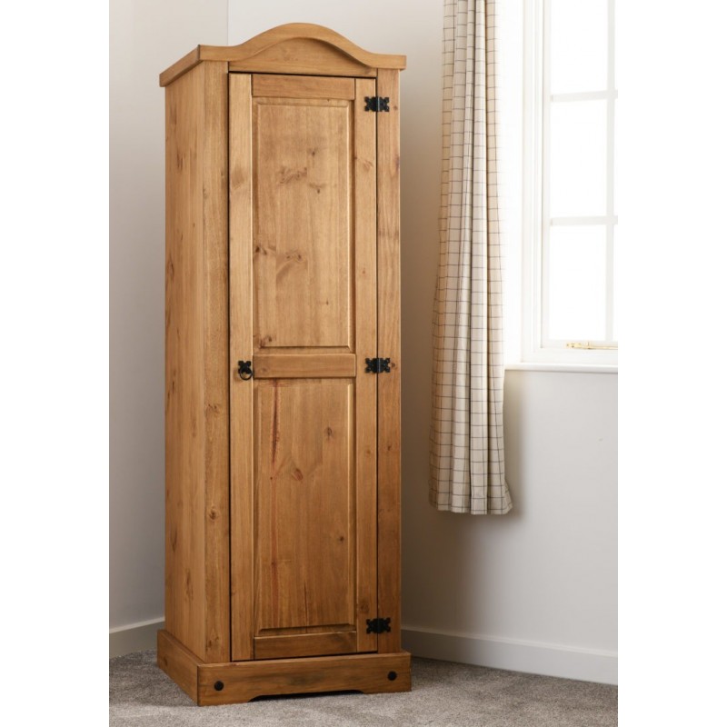 Single wooden wardrobe | Solid wood wardrobes | Wooden wardrobe