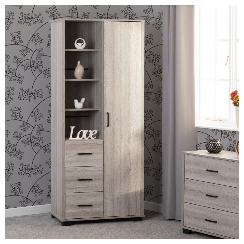 Single wooden wardrobe | Solid wood wardrobes | Wooden wardrobe