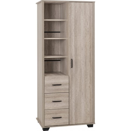 Single wooden wardrobe | Solid wood wardrobes | Wooden wardrobe