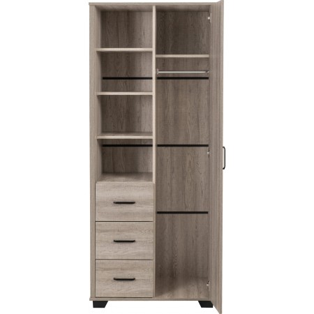 Single wooden wardrobe | Solid wood wardrobes | Wooden wardrobe