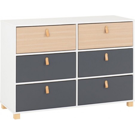 6 chest of drawers | 6 Drawer Chest | Brixton Beds