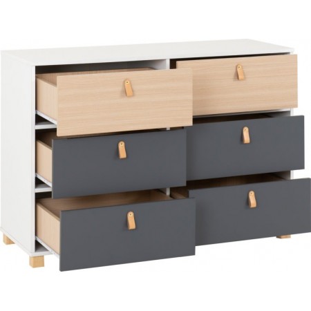 6 chest of drawers | 6 Drawer Chest | Brixton Beds