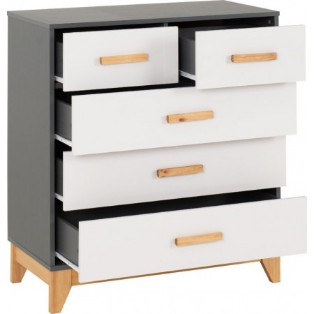 5 Drawer Chests | chest of 5 drawers | Brixton Beds