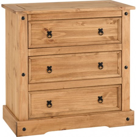 3 Drawer Chest | 3 Chest of drawers | Brixton Beds