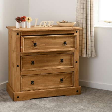 3 Drawer Chest | 3 Chest of drawers | Brixton Beds