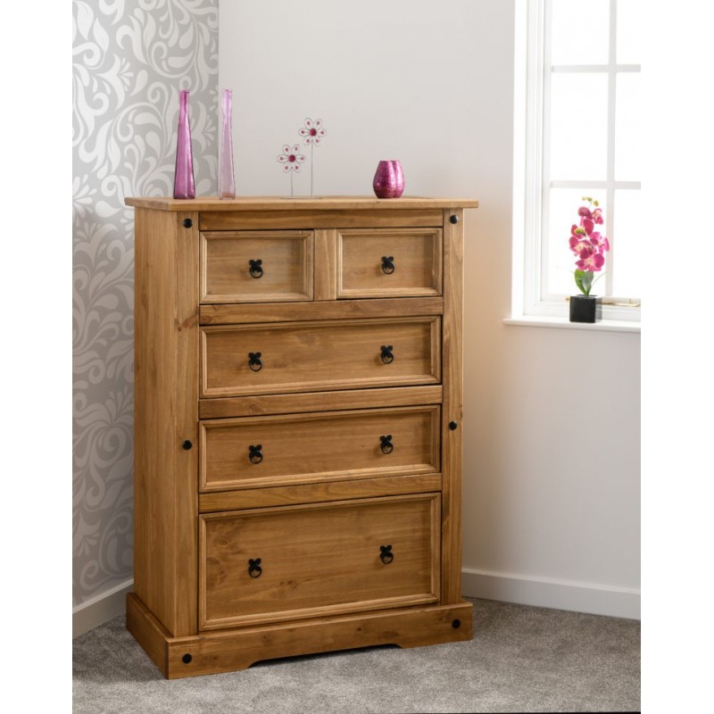 5 Drawer Chests | Chest of 5 drawers |  Brixton Beds