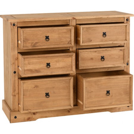 6 chest of drawers | chest of 6 drawers | Brixton Beds