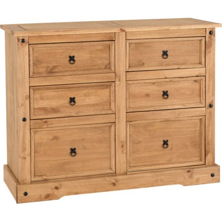 6 chest of drawers | chest of 6 drawers | Brixton Beds