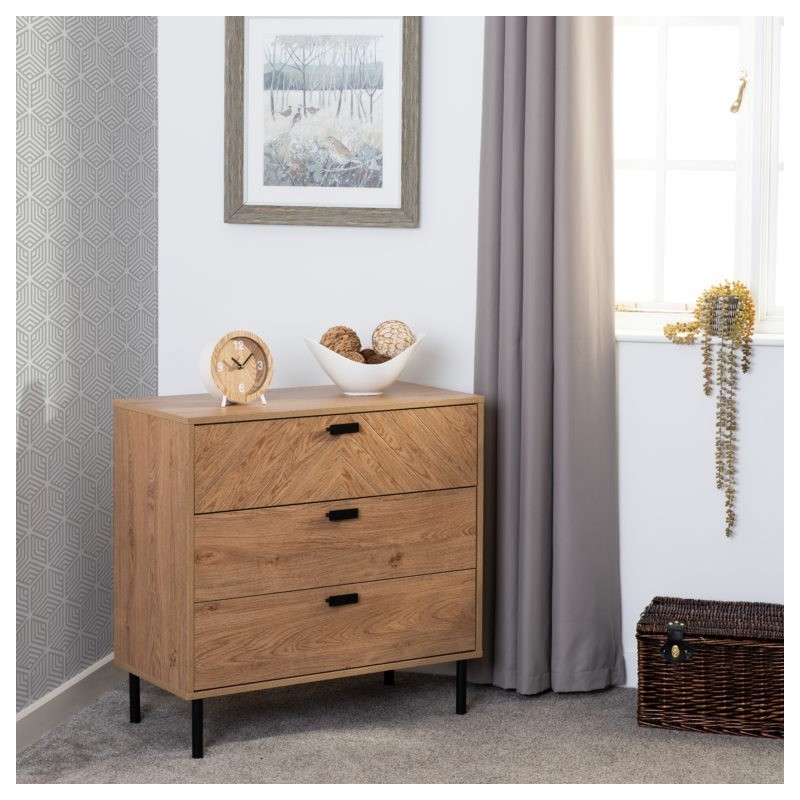 3 Drawer Chest | Chest of 3 drawers | Brixton Beds