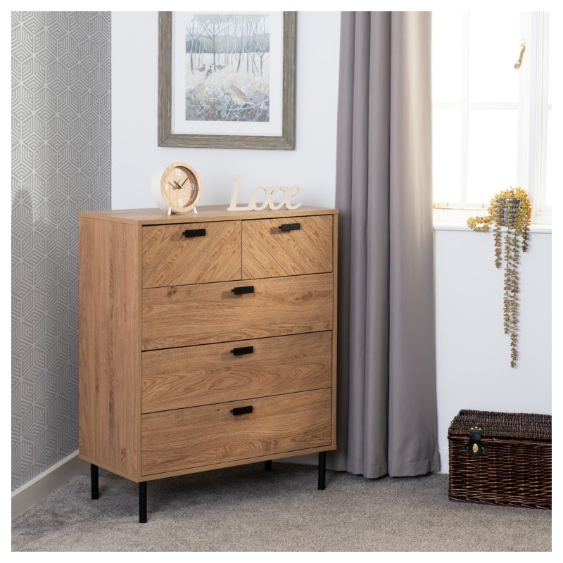 5 Drawer Chests | Chest of 5 drawers  | Brixton Beds