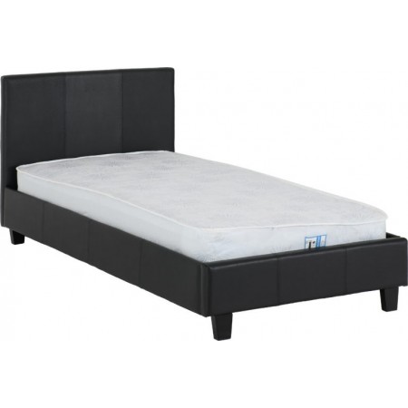 Modern leather bed |Single bed frame | Leather double bed|Brixton Beds