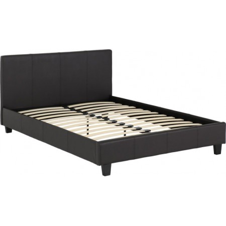 Modern leather bed |Single bed frame | Leather double bed|Brixton Beds