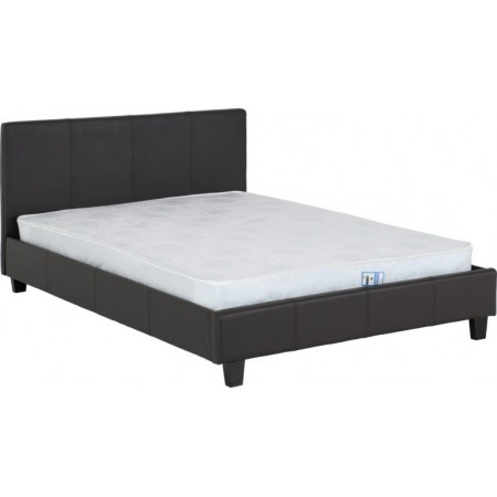 Modern leather bed |Single bed frame | Leather double bed|Brixton Beds