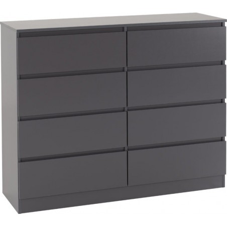 8 drawer chest of drawers | 8 drawer chest | Brixton Beds