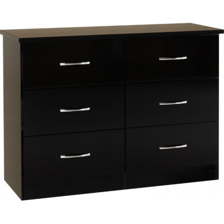 6 Wide Chest of Drawers | Extra Wide Chest of Drawers | Brixton Beds