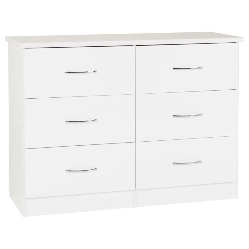 6 Wide Chest of Drawers | Extra Wide Chest of Drawers | Brixton Beds