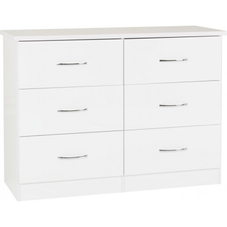 6 Wide Chest of Drawers | Extra Wide Chest of Drawers | Brixton Beds