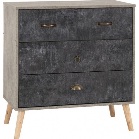 4 Drawer Chest | chest of 4  drawers | Brixton Beds