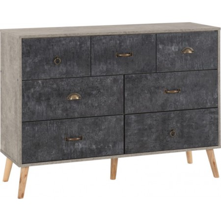 7 drawer chest of drawers | 7 drawer chest | Brixton Beds