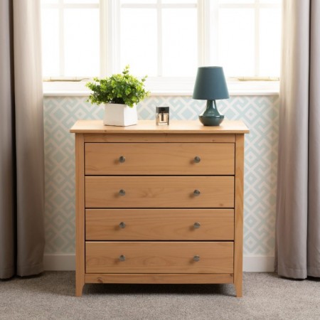 4 Drawer Chest | Modern Chest Of Drawers | Brixton Beds