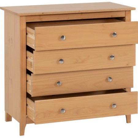 4 Drawer Chest | Modern Chest Of Drawers | Brixton Beds