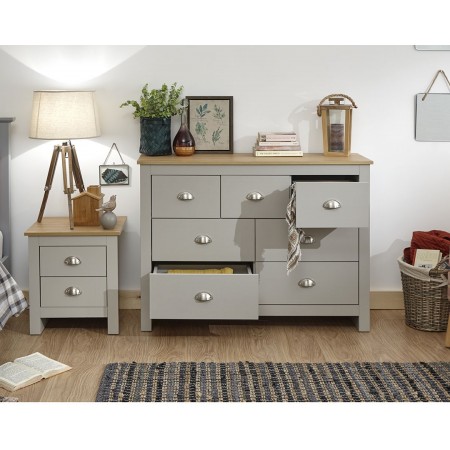 7 drawer chest of drawers | 7 drawer chest | Brixton Beds