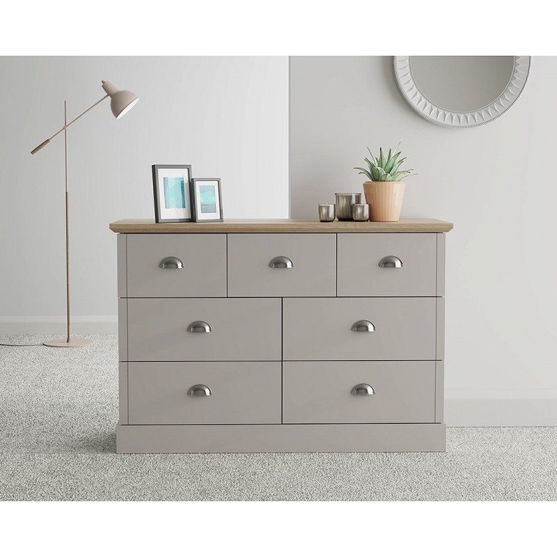 7 drawer chest of drawers | 7 drawer chest | Brixton Beds