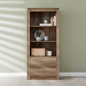 Canyon 2 Drawer Bookcase