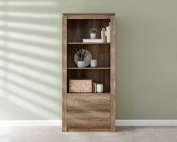 Canyon 2 Drawer Bookcase