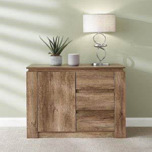 Canyon 1 Door 3 Drawer Multi Unit Oak