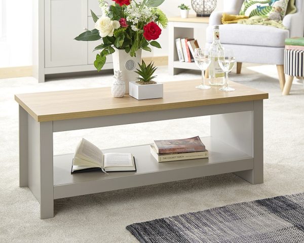 Lancaster Coffee Table with Shelf