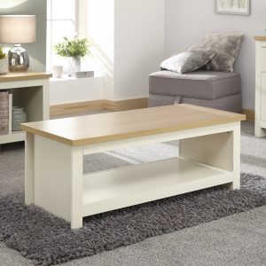 Lancaster Coffee Table with Shelf