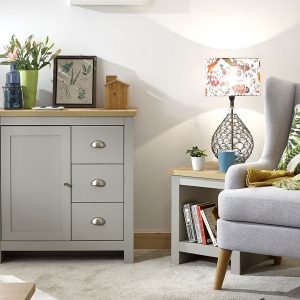 Lancaster 1 Door 3 Drawer Multi Unit