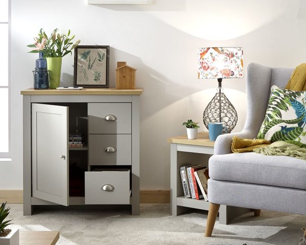 Lancaster 1 Door 3 Drawer Multi Unit