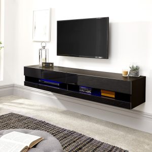 Wall Mounted TV Unit with LED Light