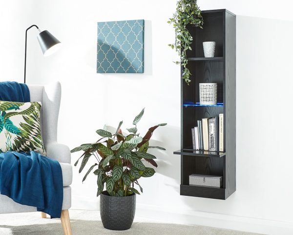 Galicia Wall Mounted Tall Shelving Unit