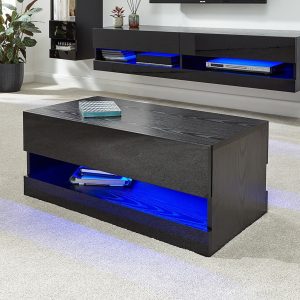 Galicia LED Lift Up Coffee Table