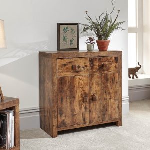 Wooden Compact Sideboard