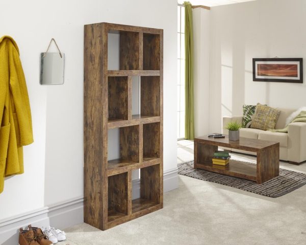 Jakarta Tall Open Shelving Unit /Bookcase