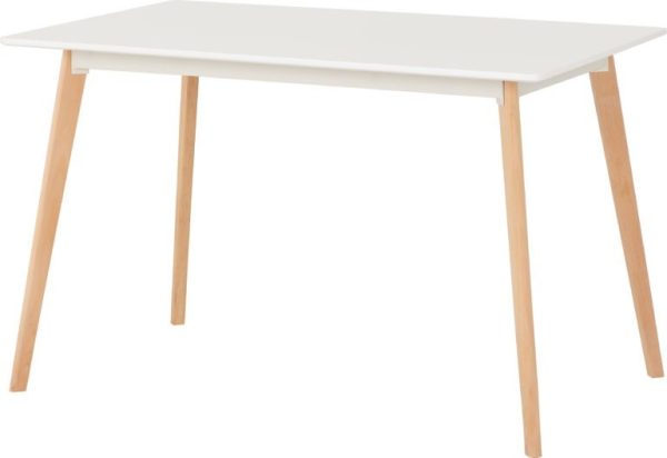 Dining Table White/Beech