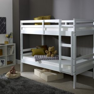 Durham Wooden Bunk Bed White