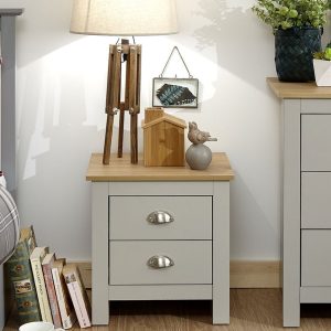 Lancaster 2 Drawer Bedside