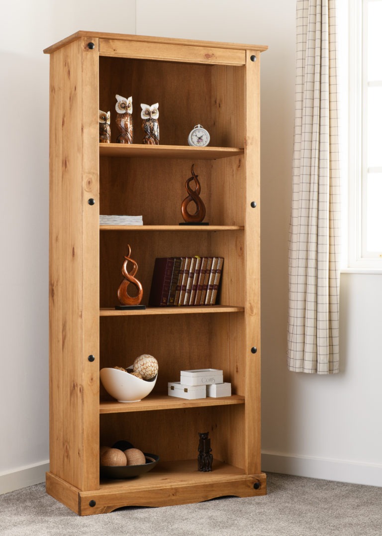 Corona Wooden Tall Bookcase